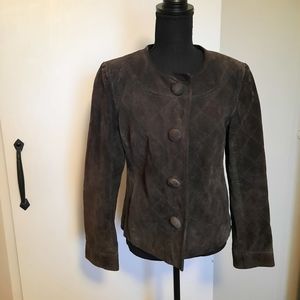 Chicos Suede Jacket